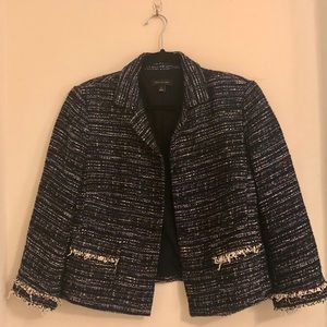 Ann Taylor tweed blazer